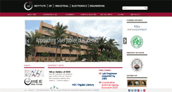 Desktop Screenshot of iiee.edu.pk