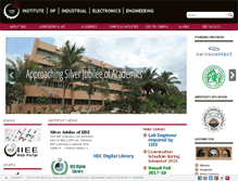Tablet Screenshot of iiee.edu.pk